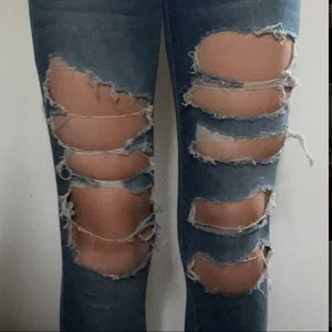 Ripped Skinny jeans - bluenotes denim collection